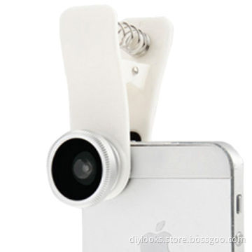 3-in-1 180° Fisheye + 0.67X Wide + Marco Lens for iPhone